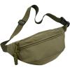 imageSweatyRocks Womens Fanny Packs Waist Pack Lightweight Crossbody Belt Bag Adjustable Strap Running Zipper Bags Green OneSizeGreen