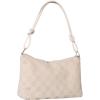 imageSweatyRocks Womens Hobo Purse Checkered Zip Up Shoulder Bag Casual HandbagBeige