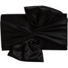 imageSweatyRocks Womens Satin Evening Bag Bow Clutch Purse Formal Party HandbagBlack