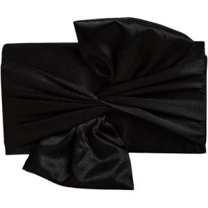 imageSweatyRocks Womens Satin Evening Bag Bow Clutch Purse Formal Party HandbagBlack