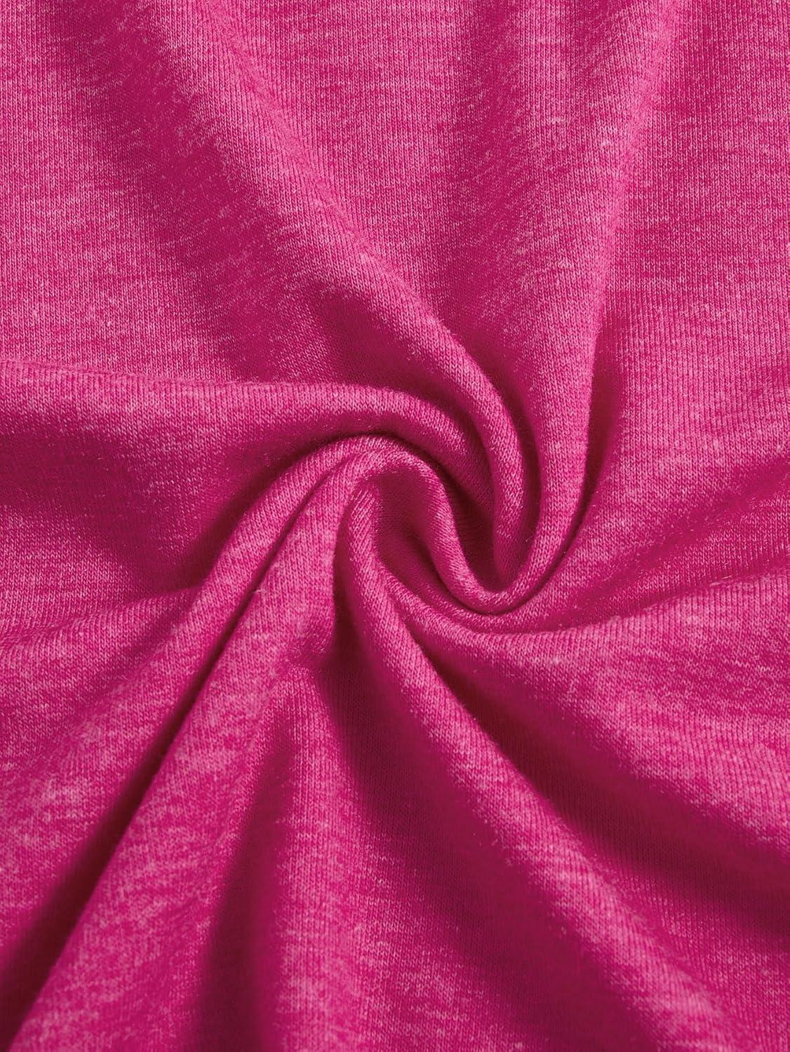 imageSweatyRocks Womens Summer Sleeveless Hooded Tank Top TShirt for Athletic Exercise Relaxed BreathableHot Pink