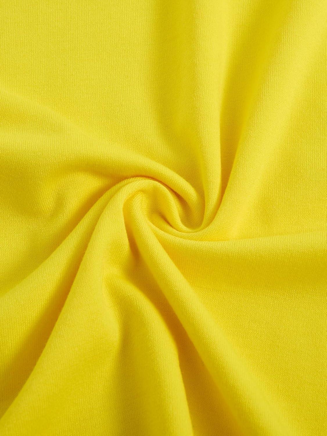 imageSweatyRocks Womens Summer Sleeveless Hooded Tank Top TShirt for Athletic Exercise Relaxed BreathableSolid Yellow