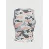 imageSweatyRocks Womens Camo Print Sleeveless Round Neck Tank Top Slim Fit Workout Vest TopsMulticolor