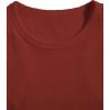 imageSweatyRocks Womens Casual Sleeveless Stretchy Ribbed Knit Shirt Racerback Crop Fringe Tank topRed