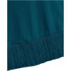 imageSweatyRocks Womens Casual Sleeveless Stretchy Ribbed Knit Shirt Racerback Crop Fringe Tank topTeal Blue