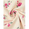 imageSweatyRocks Womens Casual Summer Floral Print Sleeveless Stretch Crop Tank TopPink Apricot