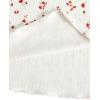 imageSweatyRocks Womens Casual Summer Floral Print Sleeveless Stretch Crop Tank TopWhite Red Floral