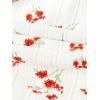 imageSweatyRocks Womens Casual Summer Floral Print Sleeveless Stretch Crop Tank TopWhite Red Floral