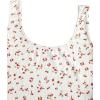 imageSweatyRocks Womens Casual Summer Floral Print Sleeveless Stretch Crop Tank TopWhite Red Floral