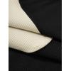 imageSweatyRocks Womens Summer Ribbed Knit Sleeveless Vest Color Block Crop Tank TopBlack and Khaki