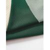 imageSweatyRocks Womens Summer Ribbed Knit Sleeveless Vest Color Block Crop Tank TopGreen and Apricot