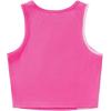 imageSweatyRocks Womens Summer Ribbed Knit Sleeveless Vest Color Block Crop Tank TopHot Pink