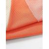 imageSweatyRocks Womens Summer Ribbed Knit Sleeveless Vest Color Block Crop Tank TopOrange
