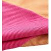 imageSweatyRocks Womens Summer Ribbed Knit Sleeveless Vest Color Block Crop Tank TopPink Orange