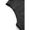 imageSweatyRocks Womens Summer Sleeveless Hooded Tank Top TShirt for Athletic Exercise Relaxed BreathableBlack