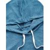 imageSweatyRocks Womens Summer Sleeveless Hooded Tank Top TShirt for Athletic Exercise Relaxed BreathableBlue