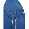imageSweatyRocks Womens Summer Sleeveless Hooded Tank Top TShirt for Athletic Exercise Relaxed BreathableBlue Color
