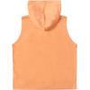 imageSweatyRocks Womens Summer Sleeveless Hooded Tank Top TShirt for Athletic Exercise Relaxed BreathableBright Orange