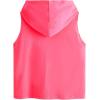imageSweatyRocks Womens Summer Sleeveless Hooded Tank Top TShirt for Athletic Exercise Relaxed BreathableBright Pink