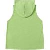 imageSweatyRocks Womens Summer Sleeveless Hooded Tank Top TShirt for Athletic Exercise Relaxed BreathableGrass Green