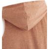 imageSweatyRocks Womens Summer Sleeveless Hooded Tank Top TShirt for Athletic Exercise Relaxed BreathableKhaki
