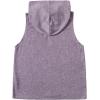 imageSweatyRocks Womens Summer Sleeveless Hooded Tank Top TShirt for Athletic Exercise Relaxed BreathableMauve Purple