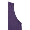 imageSweatyRocks Womens Summer Sleeveless Hooded Tank Top TShirt for Athletic Exercise Relaxed BreathablePlain Purple