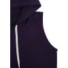 imageSweatyRocks Womens Summer Sleeveless Hooded Tank Top TShirt for Athletic Exercise Relaxed BreathablePurple
