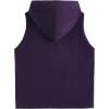 imageSweatyRocks Womens Summer Sleeveless Hooded Tank Top TShirt for Athletic Exercise Relaxed BreathablePurple