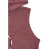 imageSweatyRocks Womens Summer Sleeveless Hooded Tank Top TShirt for Athletic Exercise Relaxed BreathableSolid Burgundy