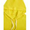 imageSweatyRocks Womens Summer Sleeveless Hooded Tank Top TShirt for Athletic Exercise Relaxed BreathableSolid Yellow