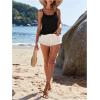 imageSweatyRocks Womens Tank Top Spaghetti Strap Sleeveless Loose Fit Summer TopsBlack