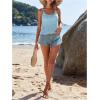 imageSweatyRocks Womens Tank Top Spaghetti Strap Sleeveless Loose Fit Summer TopsBlue