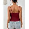 imageSweatyRocks Womens Fringe Sleeveless Boho Tassel Tank Top Slim Fit Cami Summer TopsRed