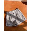 imageSweatyRocks Womens Striped Shorts Pleated High Waisted Wide Leg Summer ShortsBlack