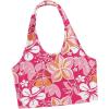 imageSweatyRocks Womens Summer Floral Print Sleeveless Halter Crop Top Slim Fit Tank Cami TopsPink White