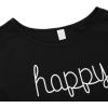 imageSweatyRocks Womens Short Sleeve Tie Dye Letter Print Crop Top T ShirtBlack