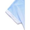imageSweatyRocks Womens Short Sleeve Tie Dye Letter Print Crop Top T ShirtBlue White