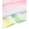 imageSweatyRocks Womens Short Sleeve Tie Dye Letter Print Crop Top T ShirtTie Dye Pink