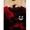 imageSweatyRocks Boys Graphic T Shirts Crewneck Short Sleeve Tie Dye Casual Tee TopRed