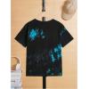imageSweatyRocks Boys Graphic T Shirts Crewneck Short Sleeve Tie Dye Casual Tee TopRoyal Blue