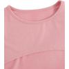 imageSweatyRocks Girls 3 Pieces Summer Outfits Letter Print Camisole and Short Sleeve Crop Tops with Shorts SetPink