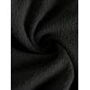 imageSweatyRocks Girls Casual Solid Drawstring Waist Ruffle Hem Midi Skirt A Line SkirtsBlack