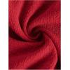 imageSweatyRocks Girls Casual Solid Drawstring Waist Ruffle Hem Midi Skirt A Line SkirtsRed
