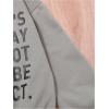 imageSweatyRocks Girls Letter Print Hooded Sweatshirt Long Sleeve Oversized Pullover TopsLight Grey