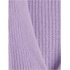 imageSweatyRocks Girls Long Sleeve Drop Shoulder V Neck Button Front Ribbed Knit Cardigan SweatersPurple