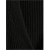 imageSweatyRocks Girls Long Sleeve Drop Shoulder V Neck Button Front Ribbed Knit Cardigan SweatersSolid Black