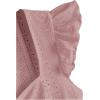 imageSweatyRocks Womens Ruffle Hem Cap Sleeve Shirts Sweetheart Neck Peplum Blouse TopDusty Pink