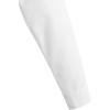 imageSweatyRocks Womens Long Sleeve Button Front Collared Ultra Crop Blouse Shirt TopWhite