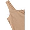 imageSweatyRocks Womens 3 Piece Button Ribbed Knit Crop Tank Top Scoop Neck Basic Cami TopsBlack Grey Khaki
